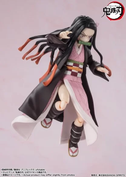 S.H.Figuarts Nezuko Kamado Kimetsu no Yaiba Demon Slayer Action Figure