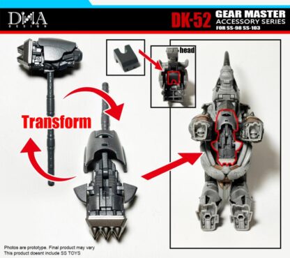 DNA Design DK-52 Master Gear Upgrade Kit