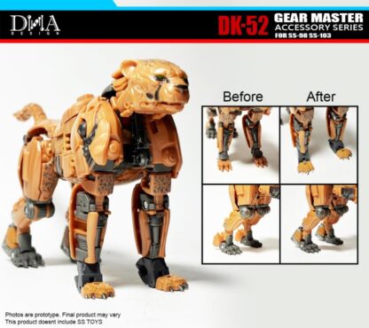 DNA Design DK-52 Master Gear Upgrade Kit