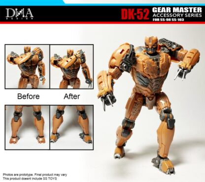 DNA Design DK-52 Master Gear Upgrade Kit