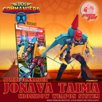 Ramen Toy 80s Commanders Jonava Taima ( Apache Commander )