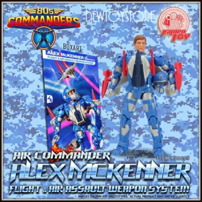Ramen Toy 80s Commanders Alex McKenner ( Air Commander )