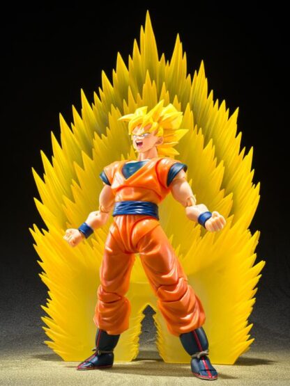 Tamashii Nations S.H. Figuarts Set Effetti Super Saiyan Son Goku - Kamehameha E Aura - 15 Cm
