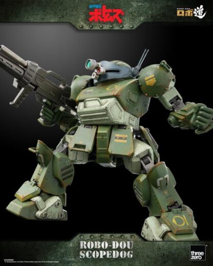 Threezero Armored Trooper Votoms ROBO-DOU Scope Dog Figure