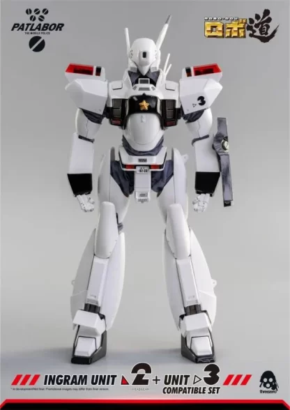 Threezero ROBO DOU Patlabor Ingram Unit 2 1/35 Scale Figure with Unit 3 Compatible Set