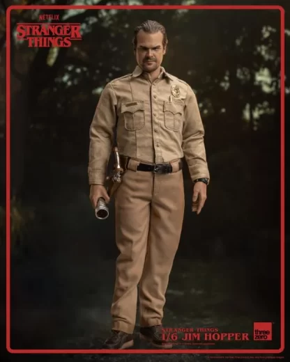 Threezero Stranger Things Jim Hopper 1/6 Scale Figure