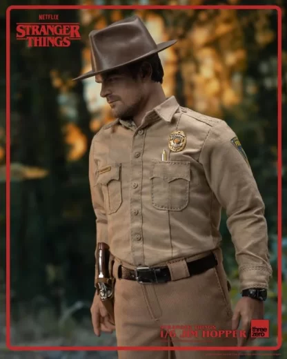 Threezero Stranger Things Jim Hopper 1/6 Scale Figure