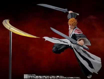 S.H.Figuarts Bleach Thousand Year Blood War Ichigo Kurosaki (Dual Zangetsu)