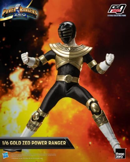 Threezero FigZero Power Rangers Zeo Gold Zeo Ranger 1/6 Scale Figure