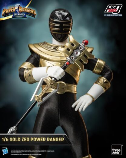 Threezero FigZero Power Rangers Zeo Gold Zeo Ranger 1/6 Scale Figure