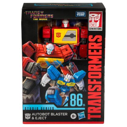 Transformers Studio Series 86 Blaster and Eject