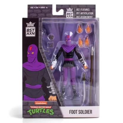 BST AXN Teenage Mutant Ninja Turtles Foot Soldier Action Figure