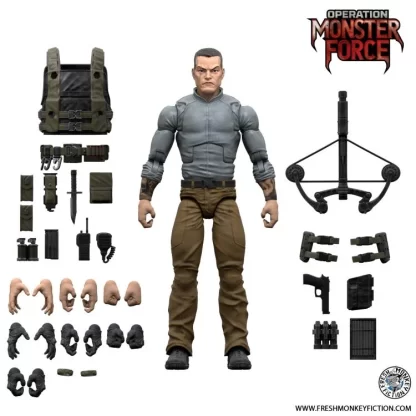 Operation: Monster Force Declan Van Helsing 6 Inch Action Figure