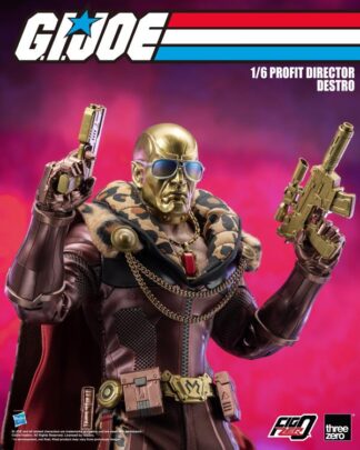 Threezero G.I. Joe FigZero Profit Director Destro Exclusive PROMO