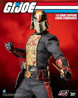 Threezero G.I. Joe FigZero Snake Supreme Cobra Commander Exclusive PROMO