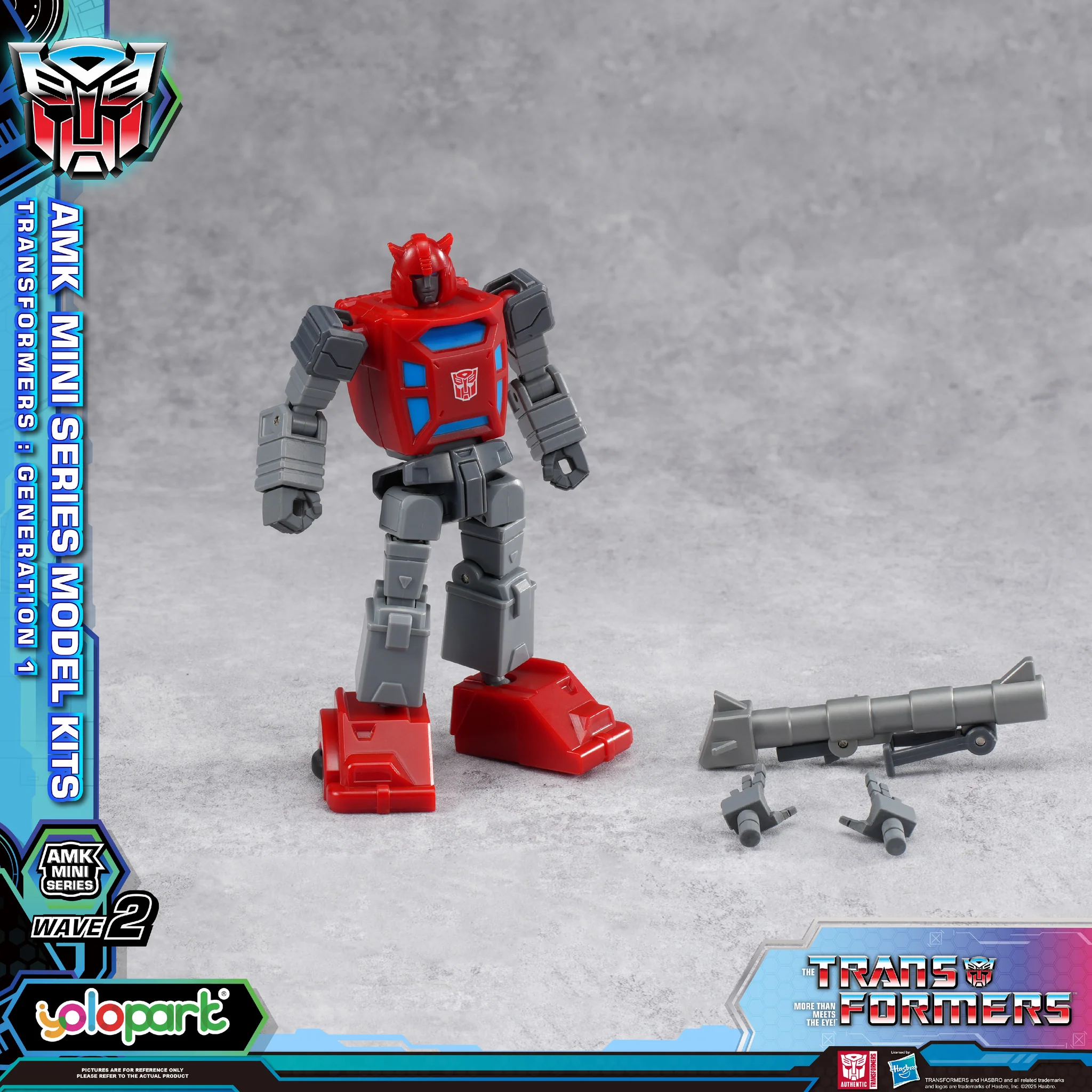 cliff1 Yolopark Transformers AMK Cliffjumper Mini Model Kit
