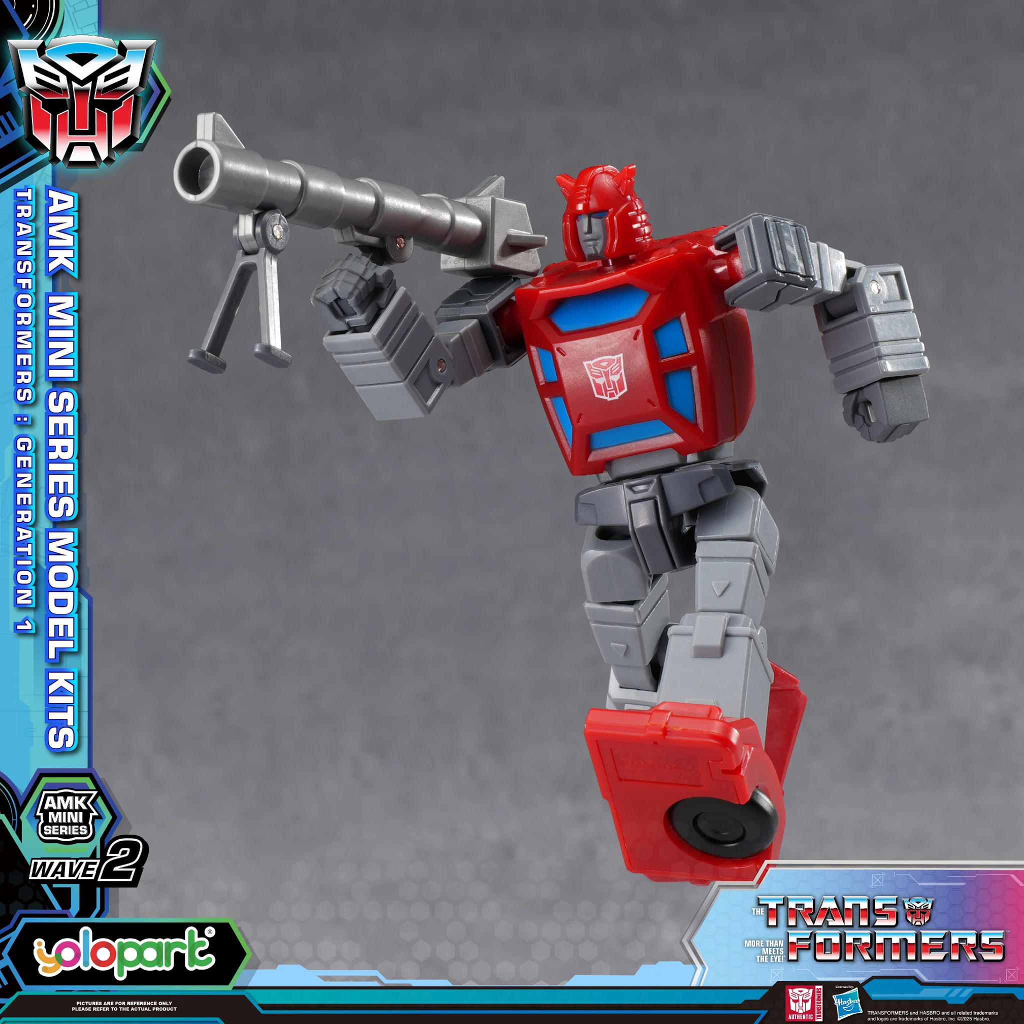 cliff4 Yolopark Transformers AMK Cliffjumper Mini Model Kit
