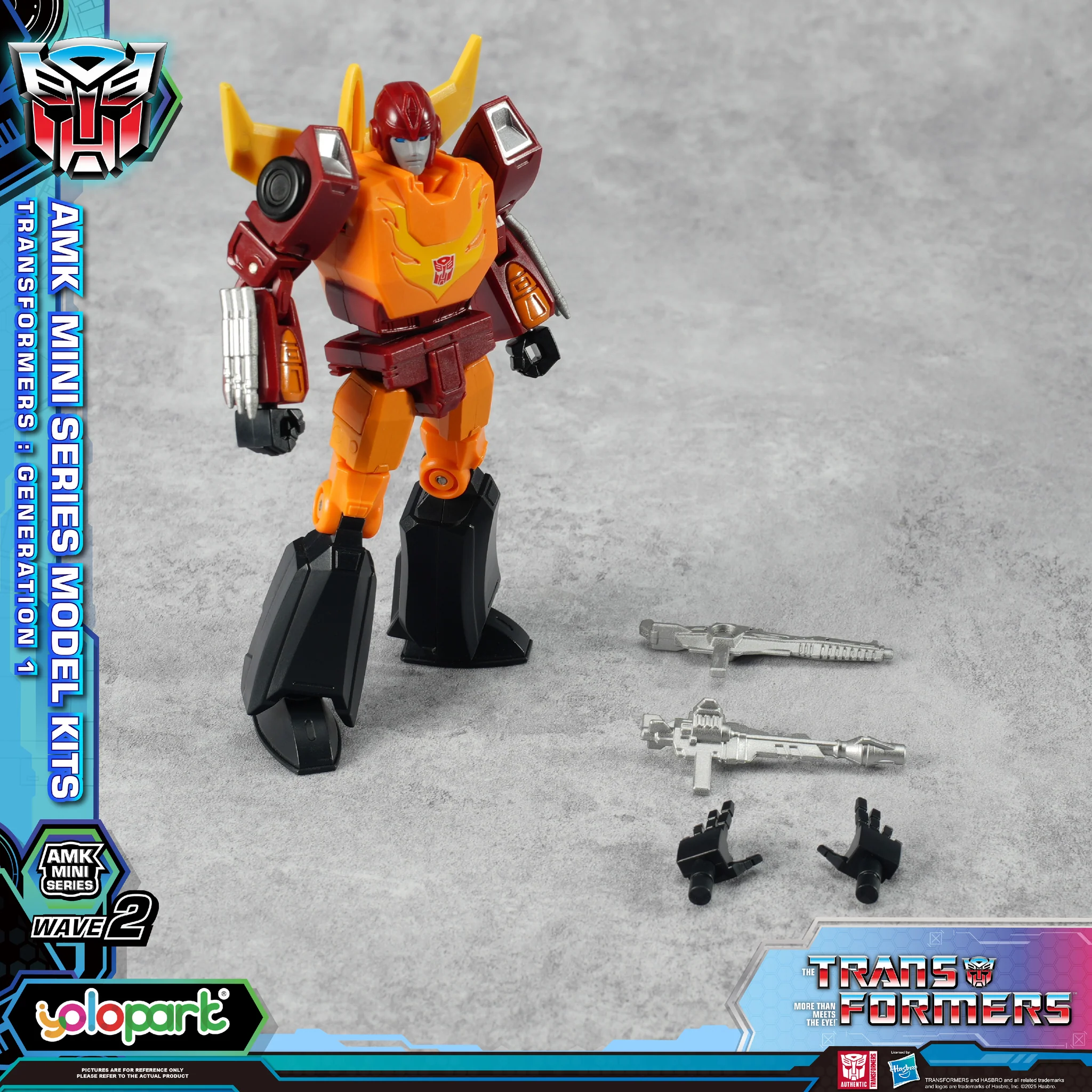 rodimus1 Yolopark Transformers AMK Mini Rodimus Model Kit