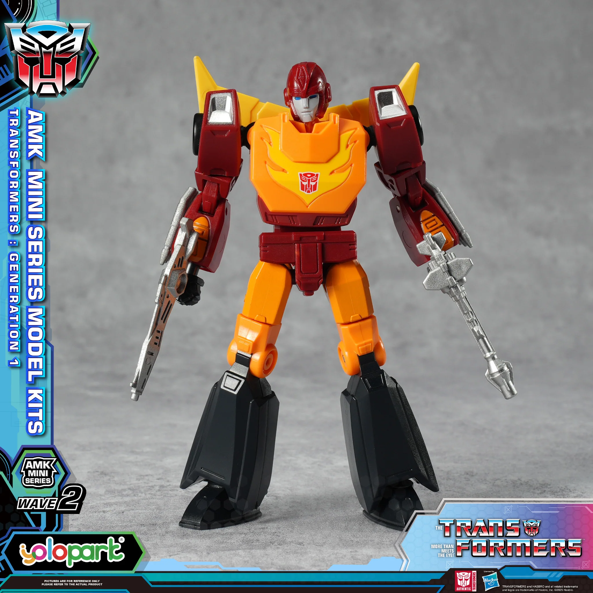 rodimus2 Yolopark Transformers AMK Mini Rodimus Model Kit