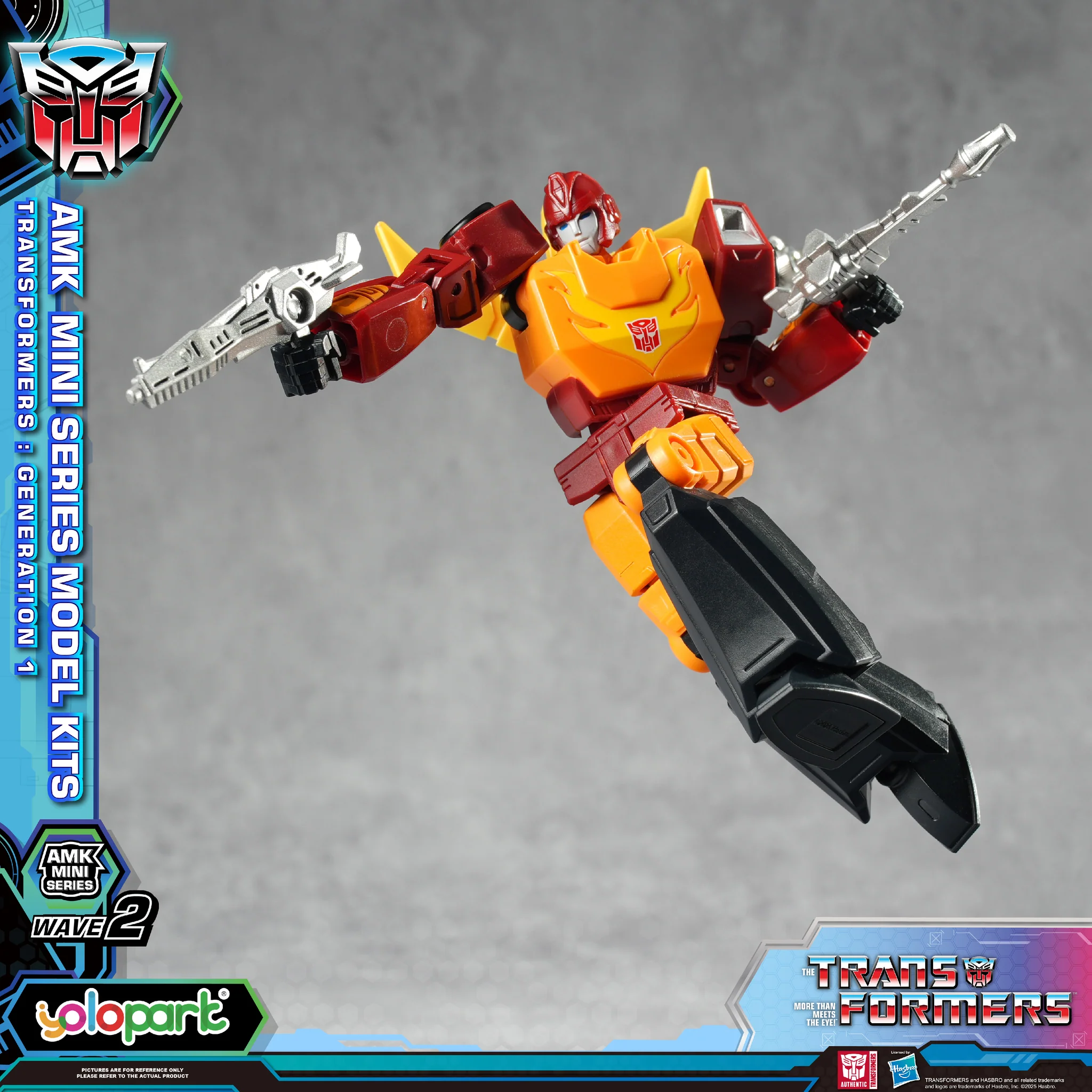 rodimus5 Yolopark Transformers AMK Mini Rodimus Model Kit