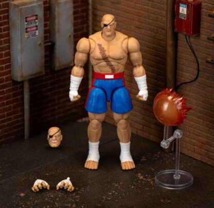 Jada Toys Ultra Street Fighter II Sagat Action Figure