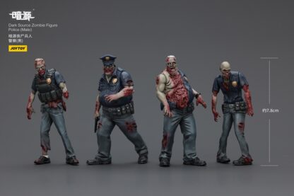 JoyToy Dark Source Zombie Police Officers