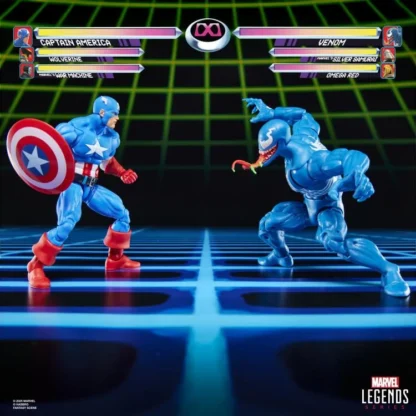 Marvel Legends Gamerverse Captain America Vs Venom 2 Pack