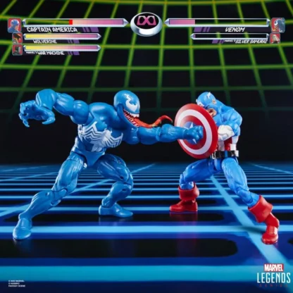 Marvel Legends Gamerverse Captain America Vs Venom 2 Pack