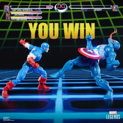Marvel Legends Gamerverse Captain America Vs Venom 2 Pack