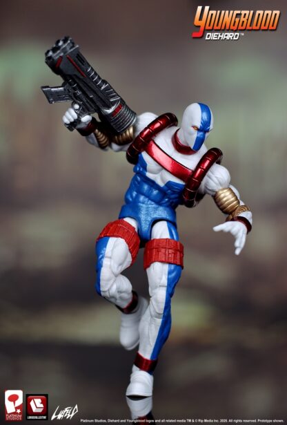 Loose Collector Liefeld Extreme Universe Diehard Action Figure ( Youngblood )