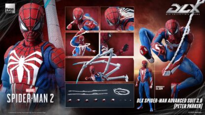 Threezero Spider-Man 2 DLX Spider-Man Advanced Suit 2.0 ( Peter Parker )