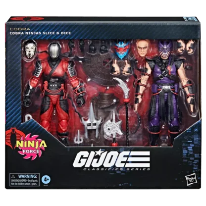 GI JOE Classified Slice and Dice 2 Pack