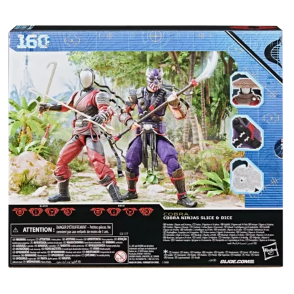 GI JOE Classified Slice and Dice 2 Pack