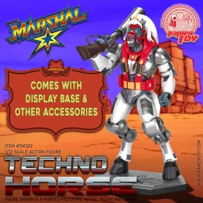 Ramen Toy The Marshal Techno Horse