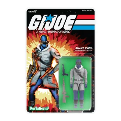 Super7 G.I. Joe ReAction+ Snake Eyes Movie Version