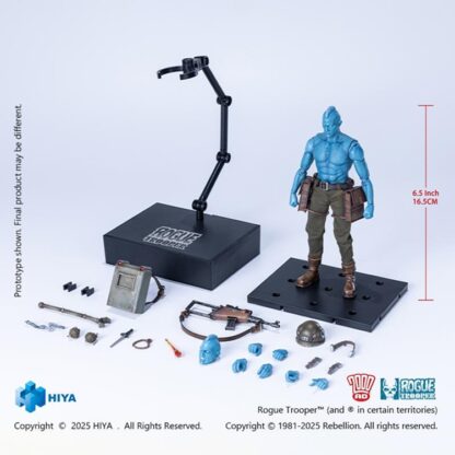 HIYA Toys Exquisite Super 2000AD Rogue Trooper 1/12 Action Figure