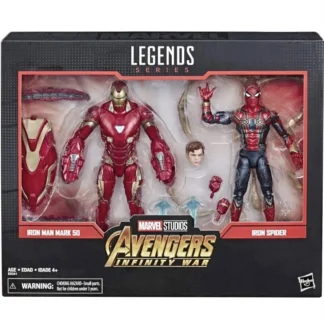 Marvel Legends Iron Man and Spider-Man Infinity War 2 Pack