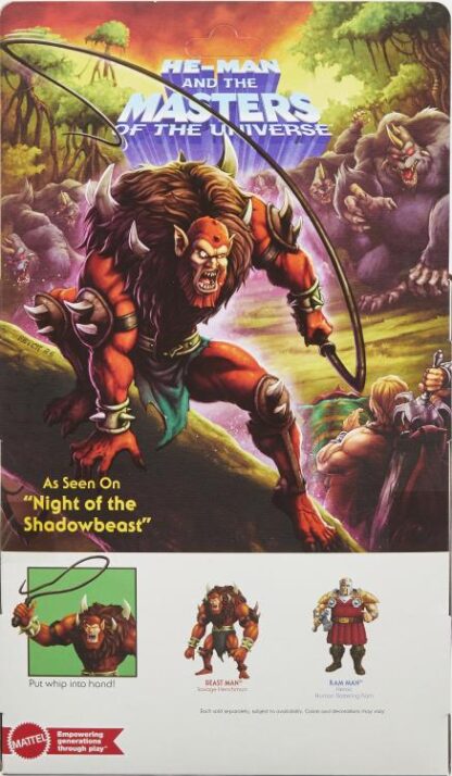 Masters of the Universe Origins 200x Beast Man ( Cartoon Collection )