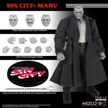 Mezco One:12 Collective Sin City Marv Action Figure