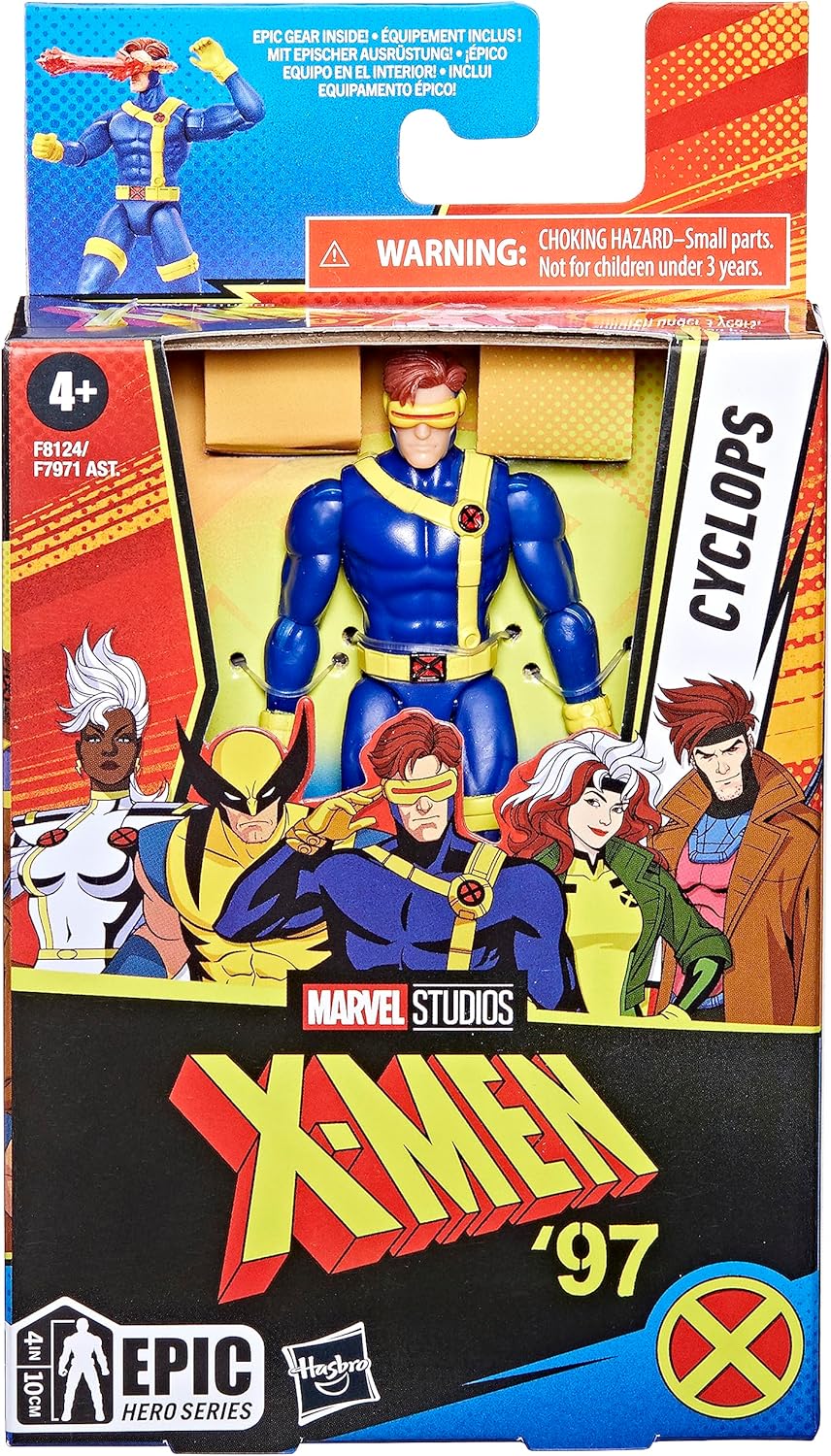 X-Men 97 Epic Heroes Cyclops X-Men 97 Epic Heroes Cyclops Action Figure