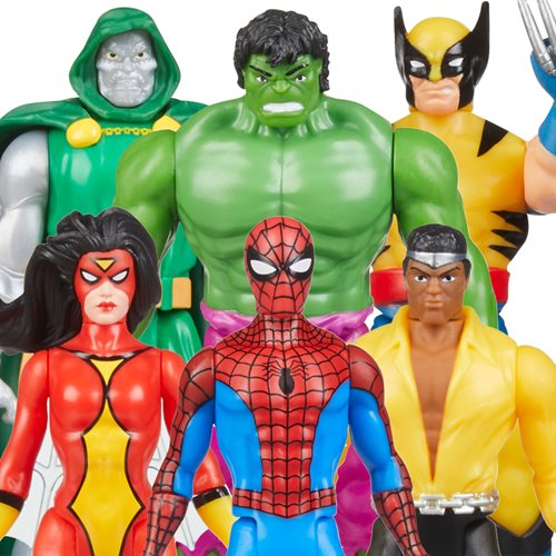 Marvel Retro Wave 8 Set of 6 1 Marvel Retro Collection Wave 8 Set of 6 ( 3.75 Inch )