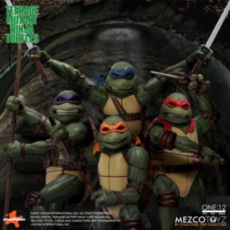 Mezco One:12 Collective Teenage Mutant Ninja Turtles 1990 Movie Box Set