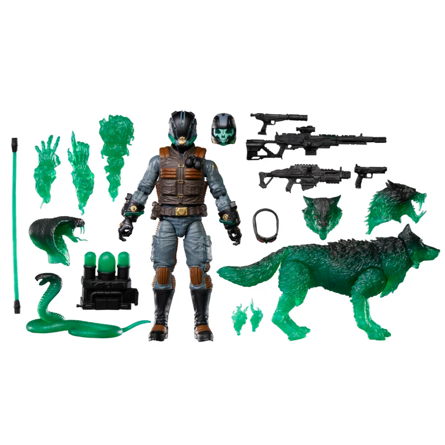 wolf2 G.I. Joe Classified Ghost Viper & D.I.R.E. (Dread-Inducing Responsive Energy) Beasts