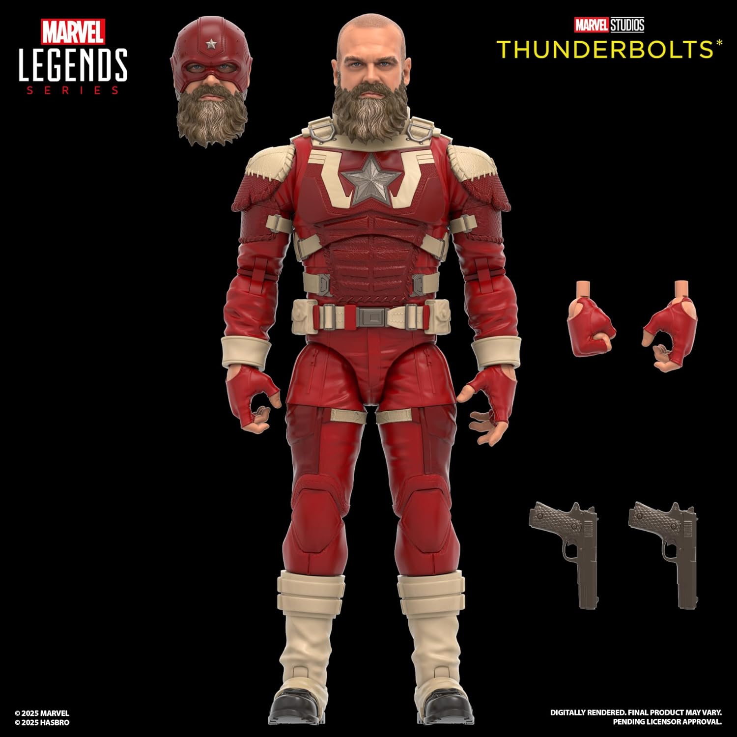 Marvel Legends Thunderbolts Crimson Guardian and Yelena Belova 2 Marvel Legends Thunderbolts 2 Pack Red Guardian and Yelena Belova