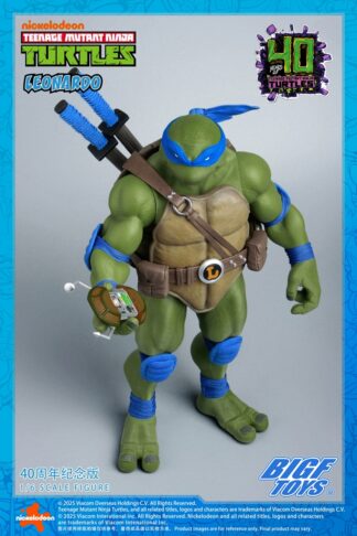 BIGFTOYS BIGF-001 Teenage Mutant Ninja Turtles Leonardo 40th Anniversary Edition