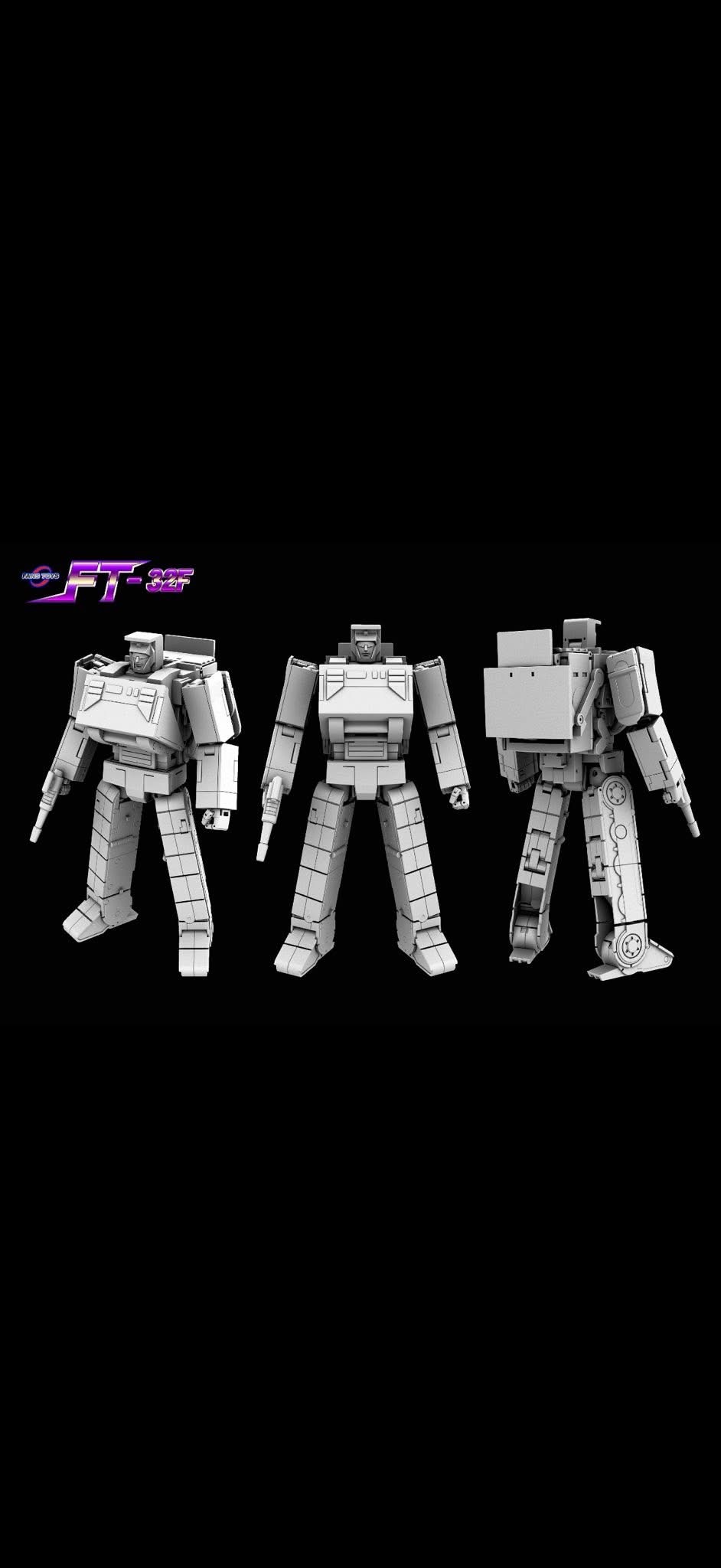 FansToys FT32C Pei 2 FansToys FT-32F Pei ( Bulldozer ) Action Figure