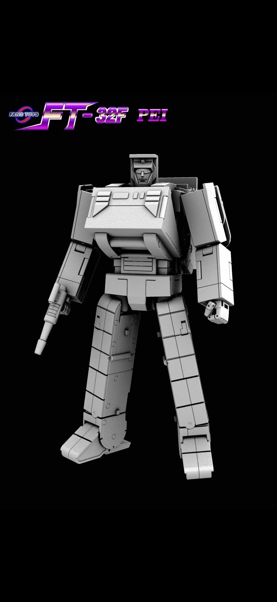 FansToys FT32C Pei 4 FansToys FT-32F Pei ( Bulldozer ) Action Figure