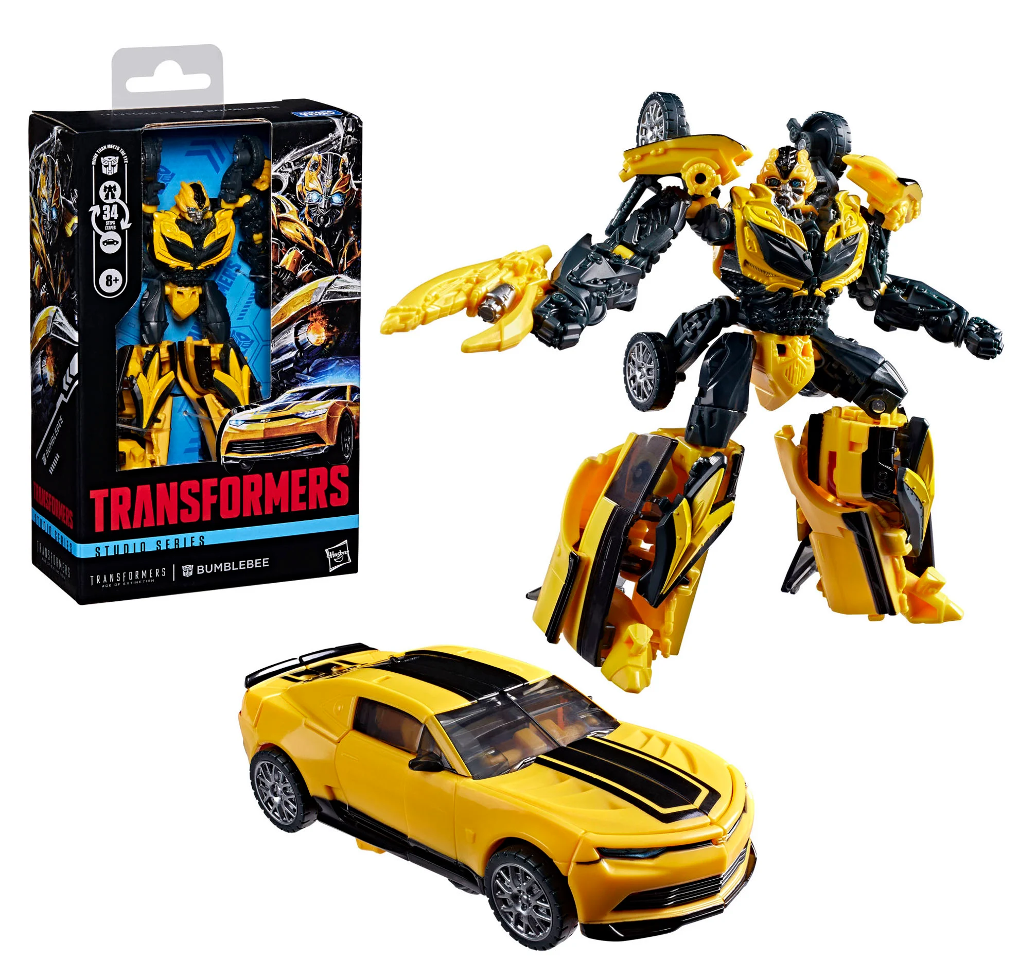 Transformers Age of Extinction Studio Series Deluxe Class Bumblebee Action Figure Transformers Studio Series ( Age of Extinction ) Deluxe Class Bumblebee Action Figure