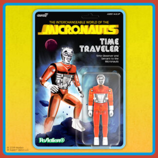 Super7 ReAction+ Micronauts Wave 4 Time Traveller ( Orange ) Action Figure