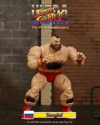 Jada Toys Ultra Street Fighter II Zangief Action Figure